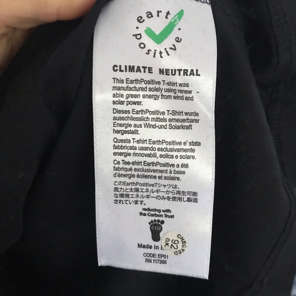 Anticarnist organic vegan tee - Picture 4 of 5